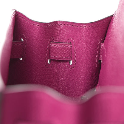 Hermes Epsom Kelly Sellier 25 Rose Pourpre 18 of 36