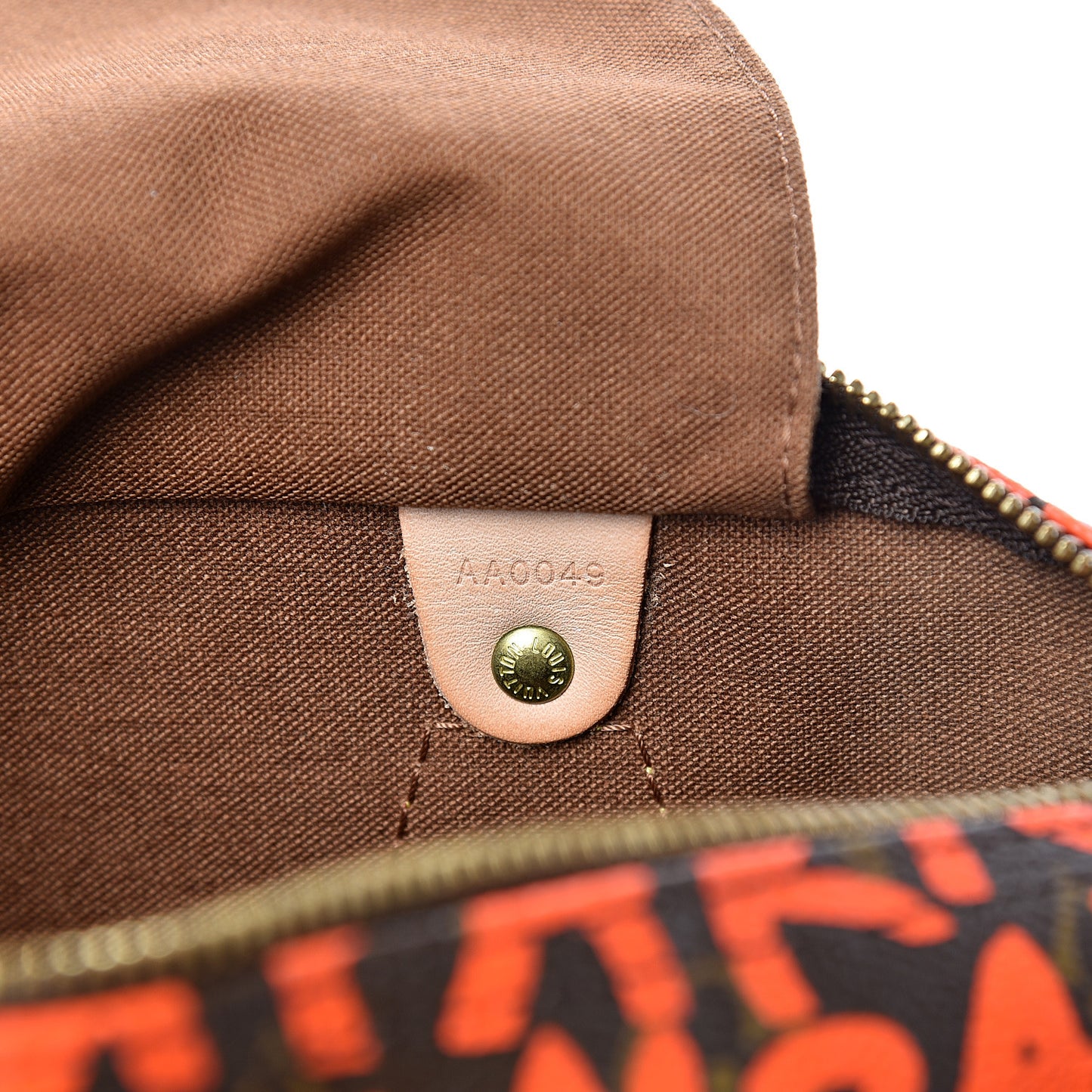 Monogram Graffiti Speedy 30 Orange