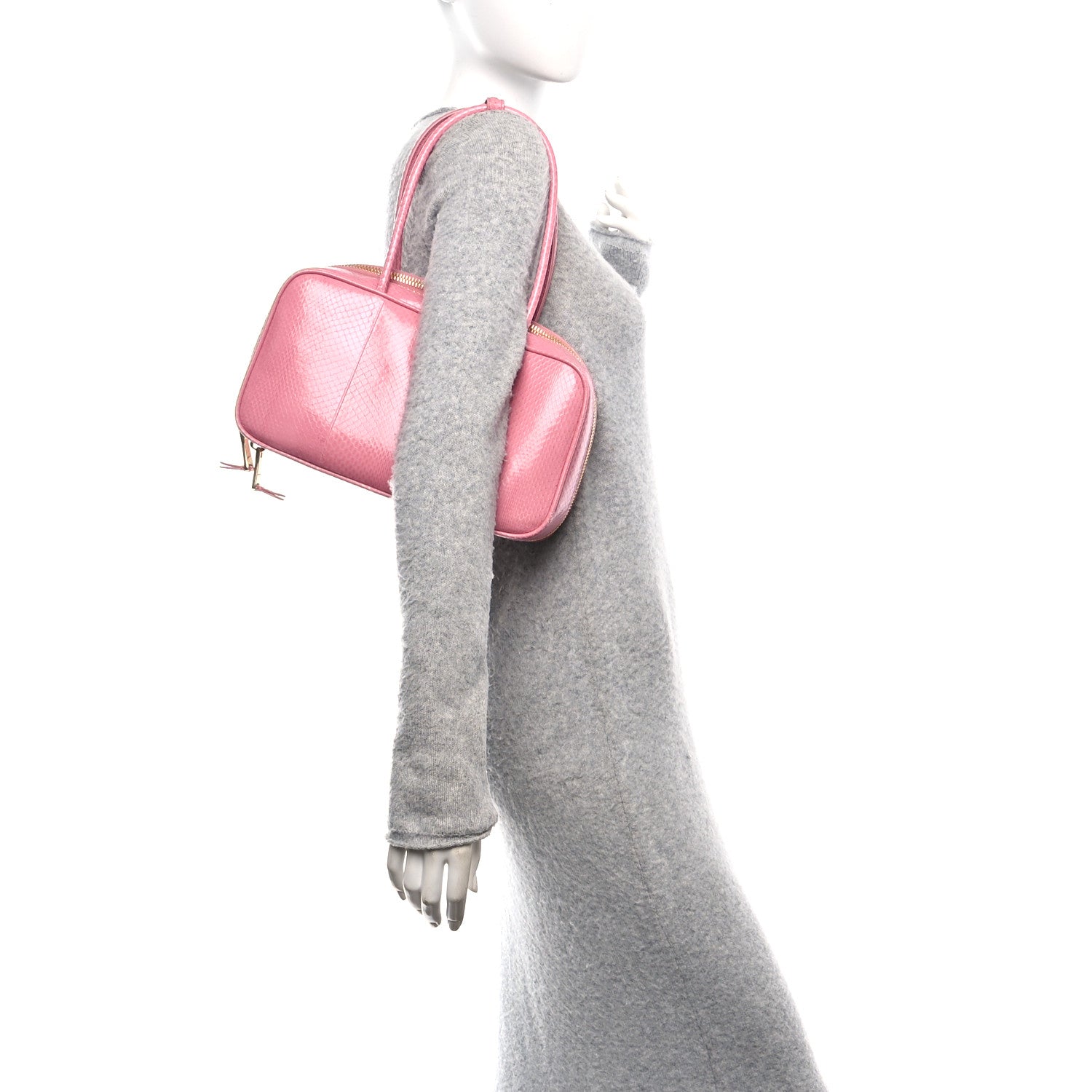 Miu Miu Ayers Medium Beau Top Handle Bag Petal Pink 2 of 9