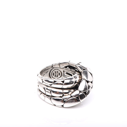 John Hardy Sterling Silver Kali Silver Twist Ring 54 7 6 of 6