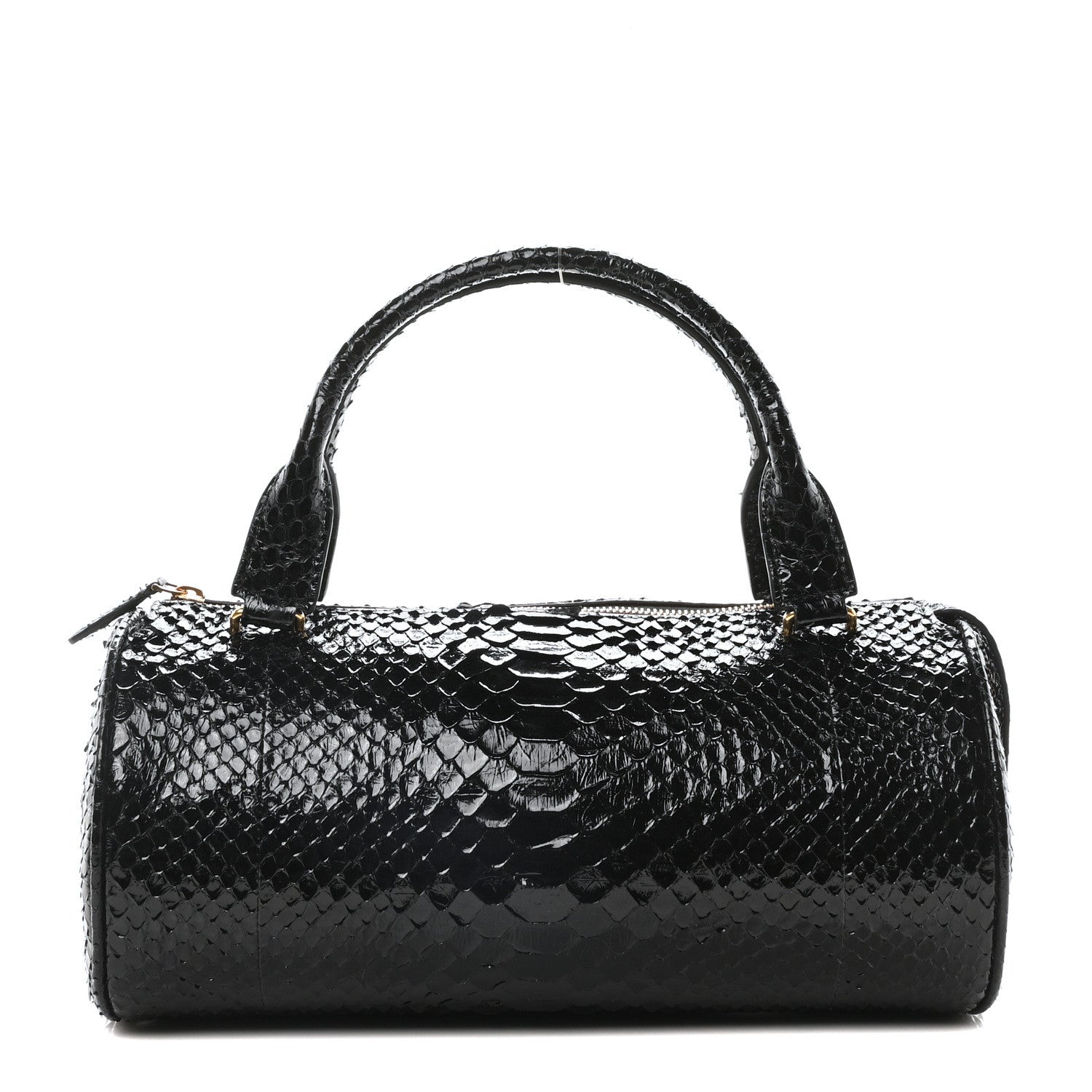 The Row Snakeskin Edith Bag Black 1 of 9