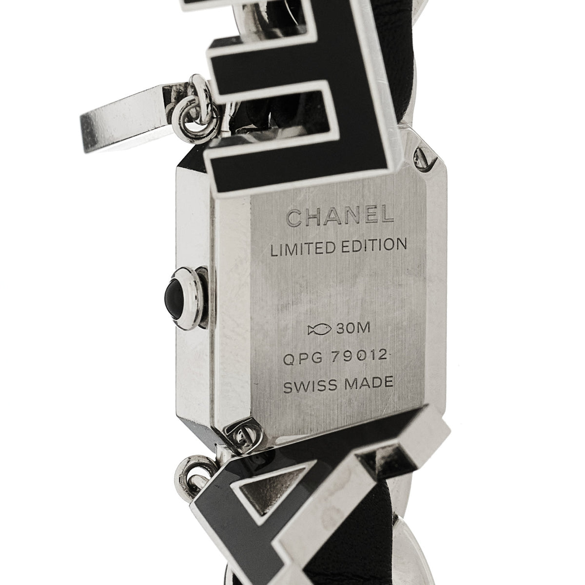Chanel Stainless Steel Lambskin 20mm Premiere Wanted de Chanel Quartz Watch 4 of 6