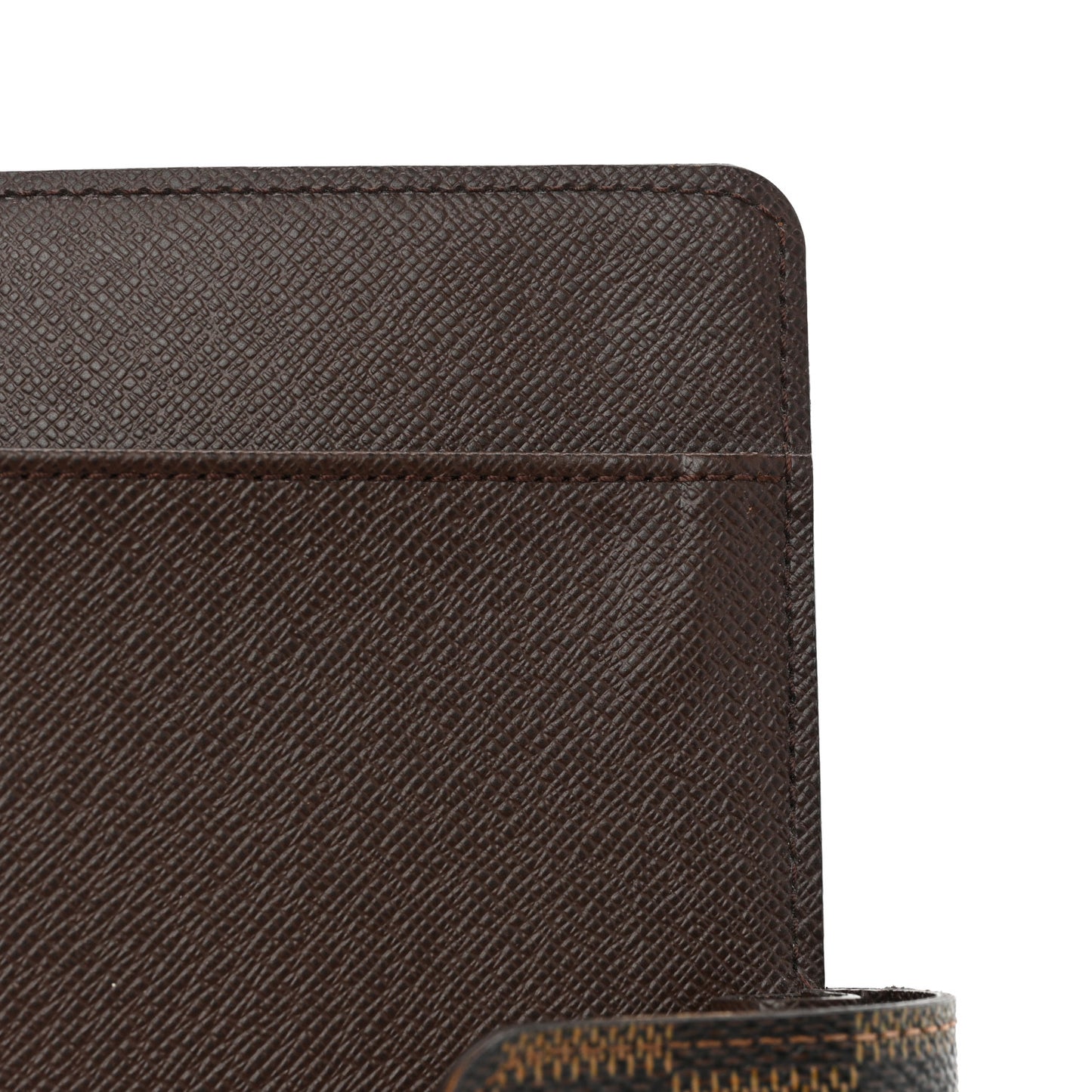 Damier Ebene Medium Ring Agenda Cover