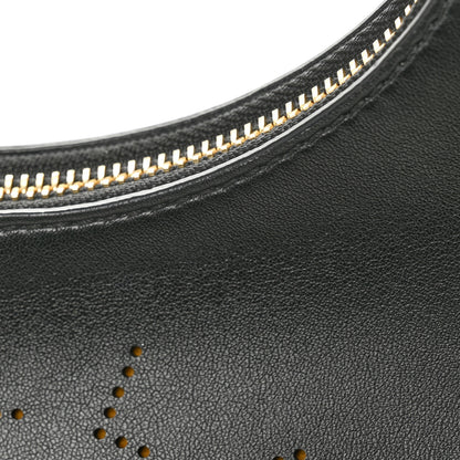 Stella McCartney Eco Alter Nappa Perforated Logo Small Hobo Black 13 of 13