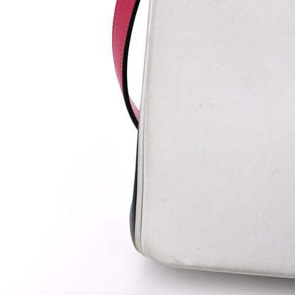 Christian Dior Smooth Calfskin Medium Tri-Color Diorissimo Pink Black Light Blue 15 of 18