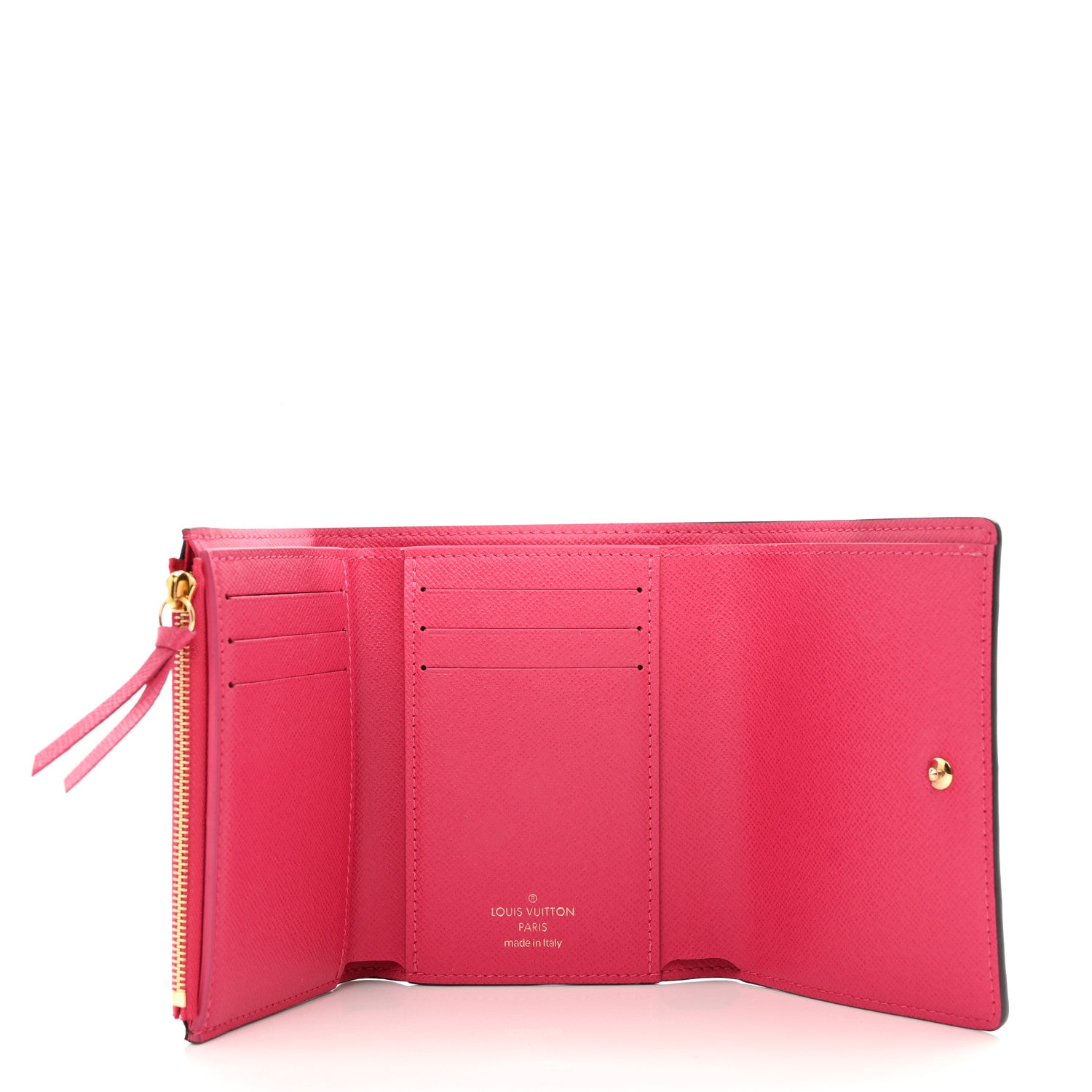Louis Vuitton Monogram 2019 Christmas Animation Victorine Wallet Fuchsia 5 of 7