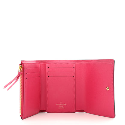 Louis Vuitton Monogram 2019 Christmas Animation Victorine Wallet Fuchsia 5 of 7