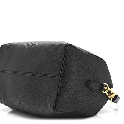 Louis Vuitton Empreinte Monogram Giant Speedy Bandouliere 25 Black 9 of 9