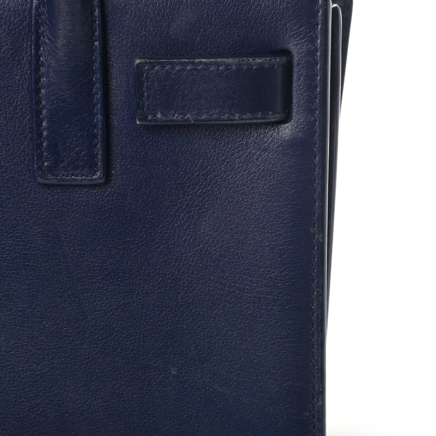 Saint Laurent Calfskin Nano Sac De Jour Dark Blue 16 of 24