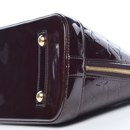 Louis Vuitton Vernis Alma PM Amarante 9 of 9