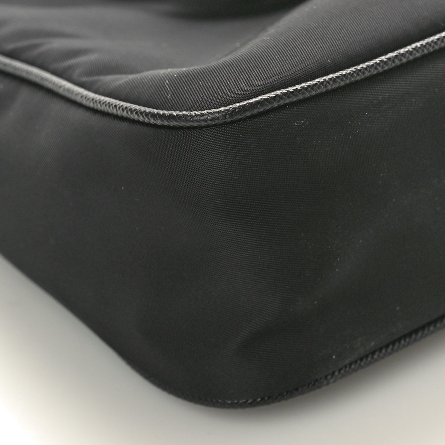Tessuto Nylon Saffiano Mini Re-Edition 2005 Bag Black