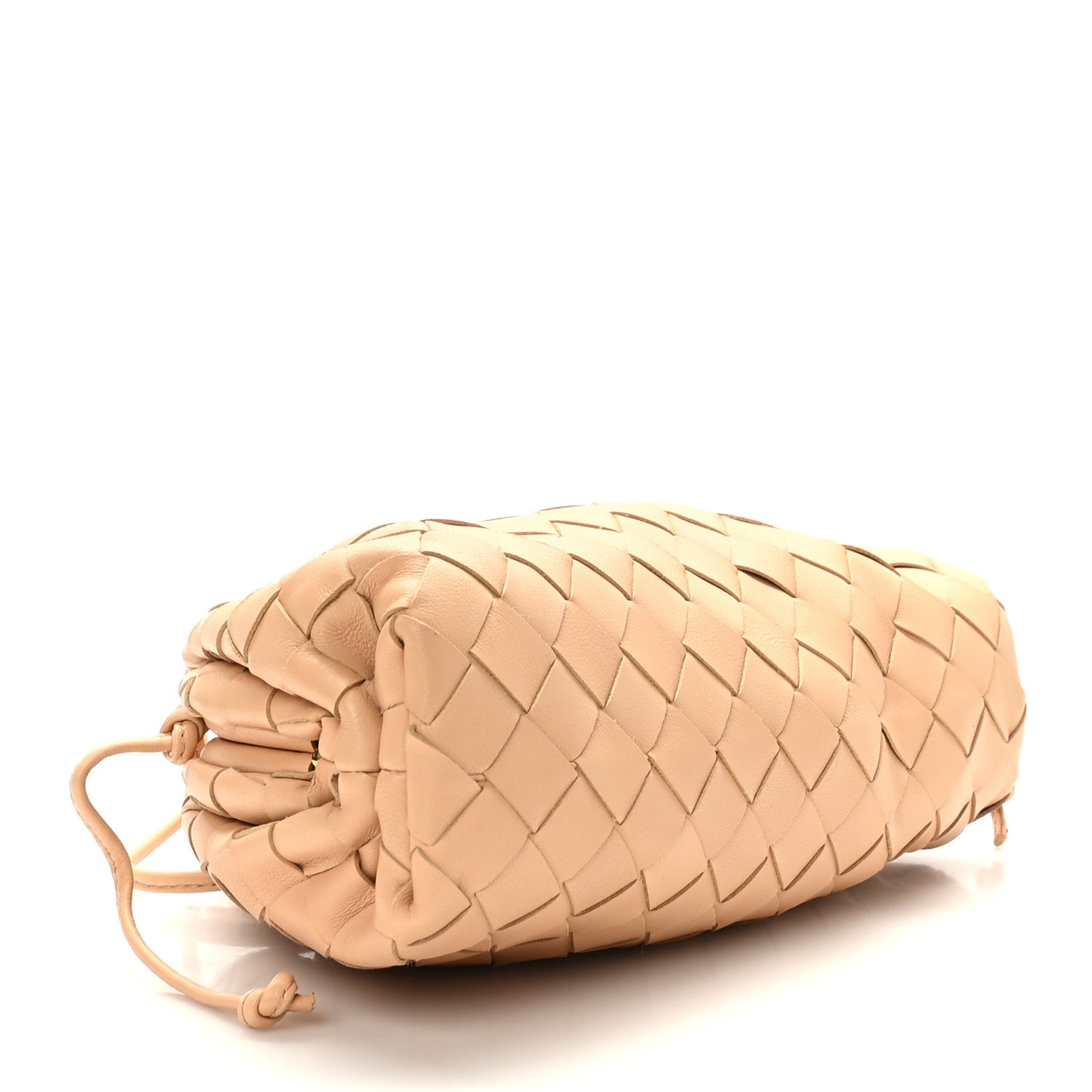 Nappa Intrecciato The Mini Pouch Almond