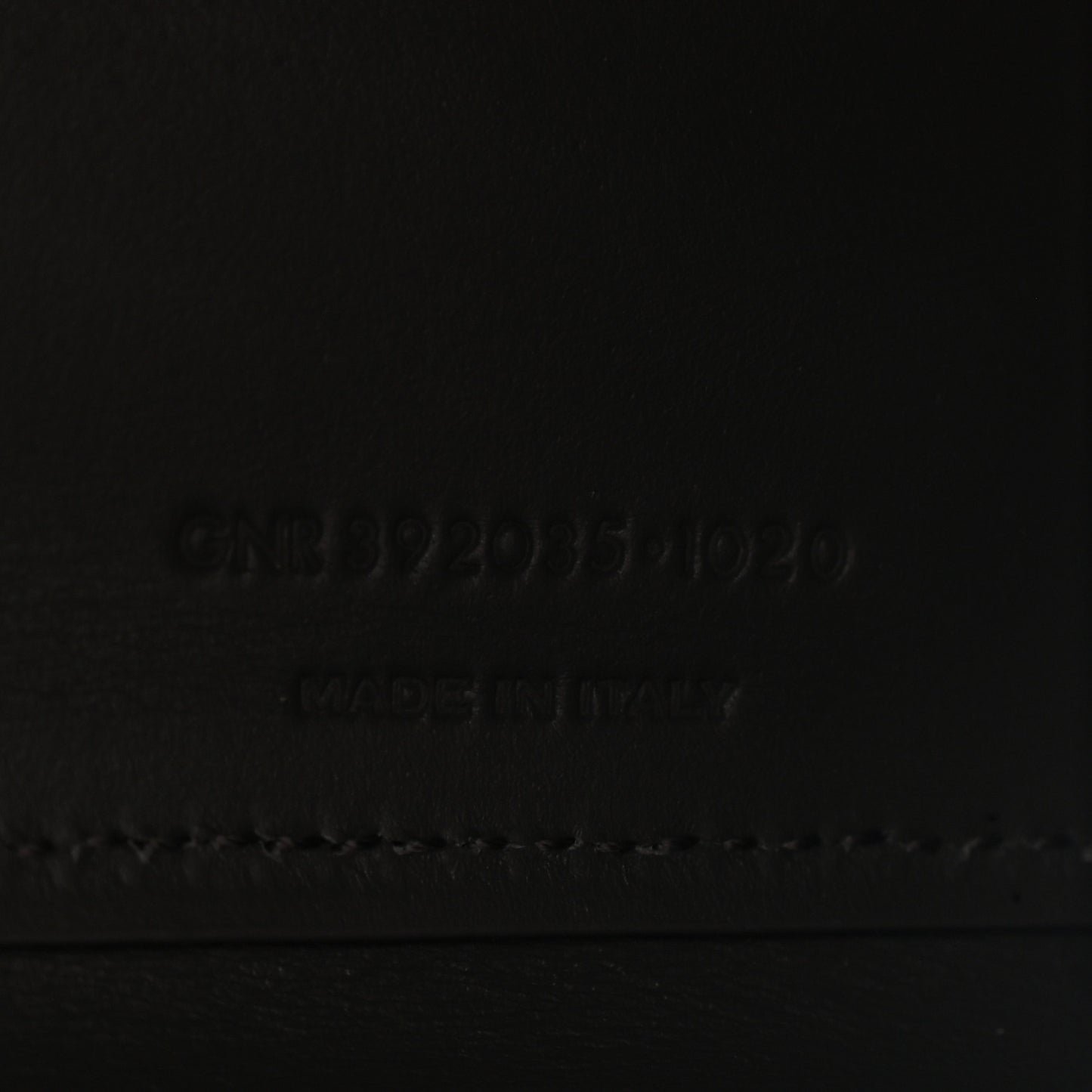 Grained Calfskin Nano Sac De Jour Fog