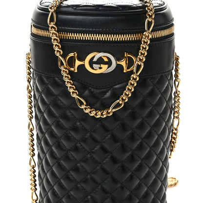 Gucci Calfskin Trapuntata Zumi Belt Bag Black 8 of 13