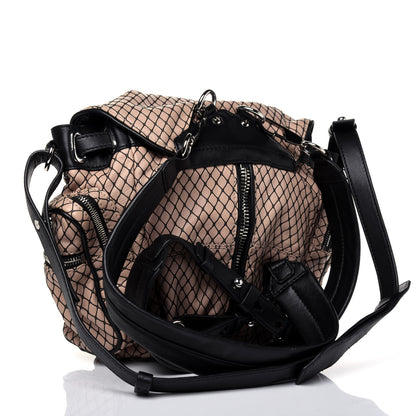 Alexander Wang Lambskin Embroidered Mini Marti Backpack Bag Beige 3 of 16