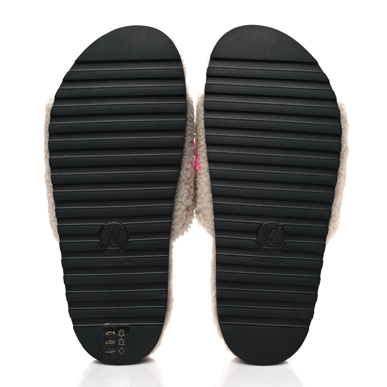 Louis Vuitton Shearling Paseo Flat Comfort Mule 40 Beige 5 of 8