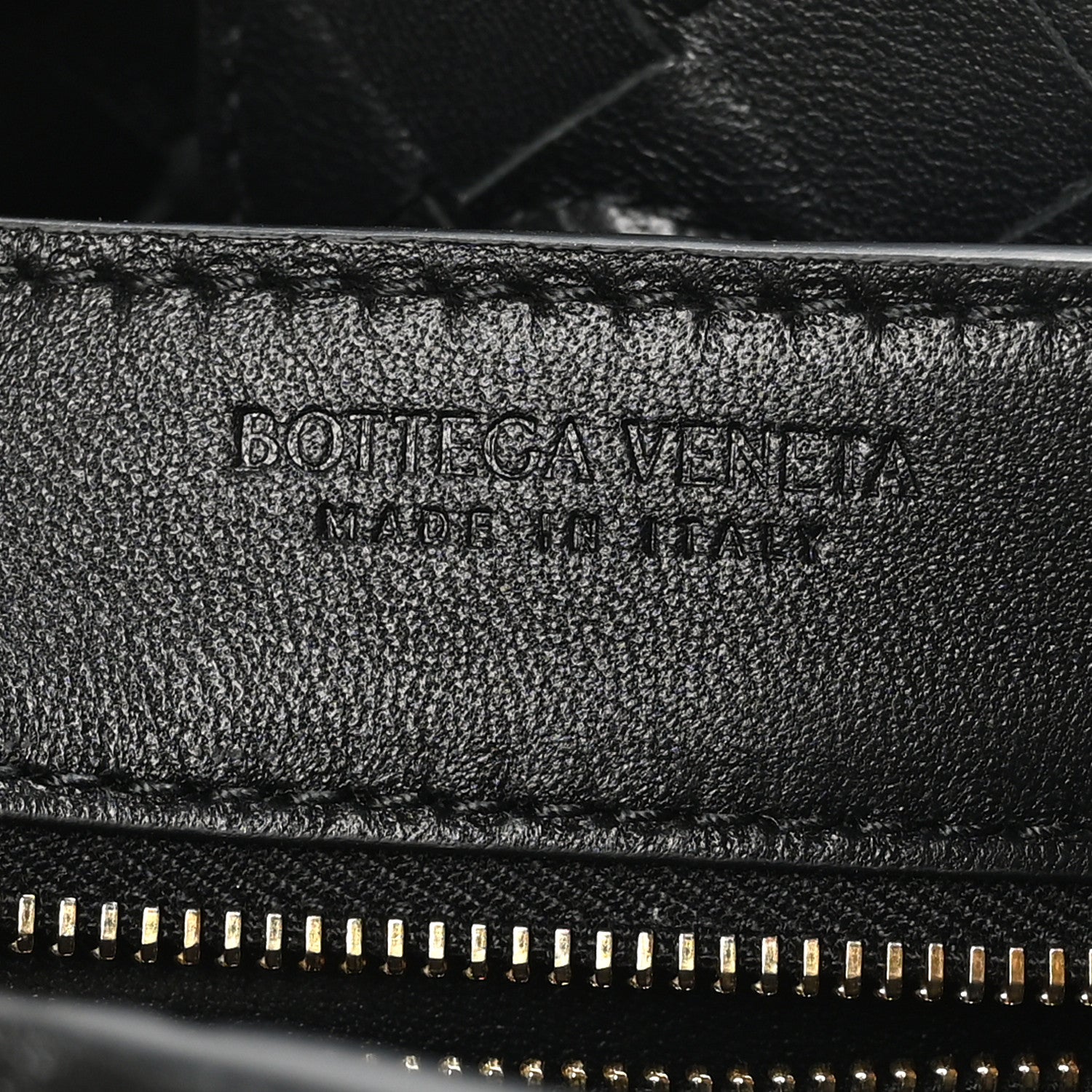 Bottega Veneta Nappa Intrecciato Small Andiamo Shoulder Bag Black 6 of 9