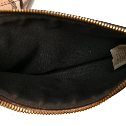 Burberry Haymarket Check Small Canterbury Tote Chocolate 6 of 12