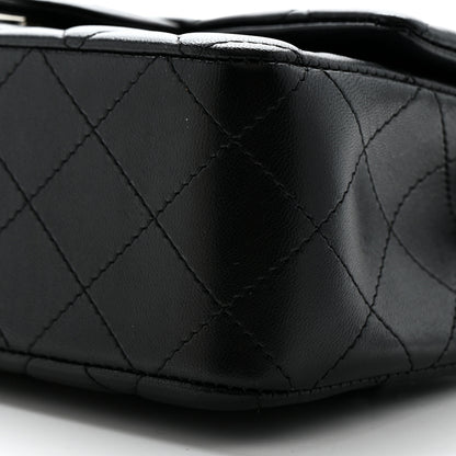 Chanel Lambskin Quilted Mini Rectangular Flap Black 10 of 11