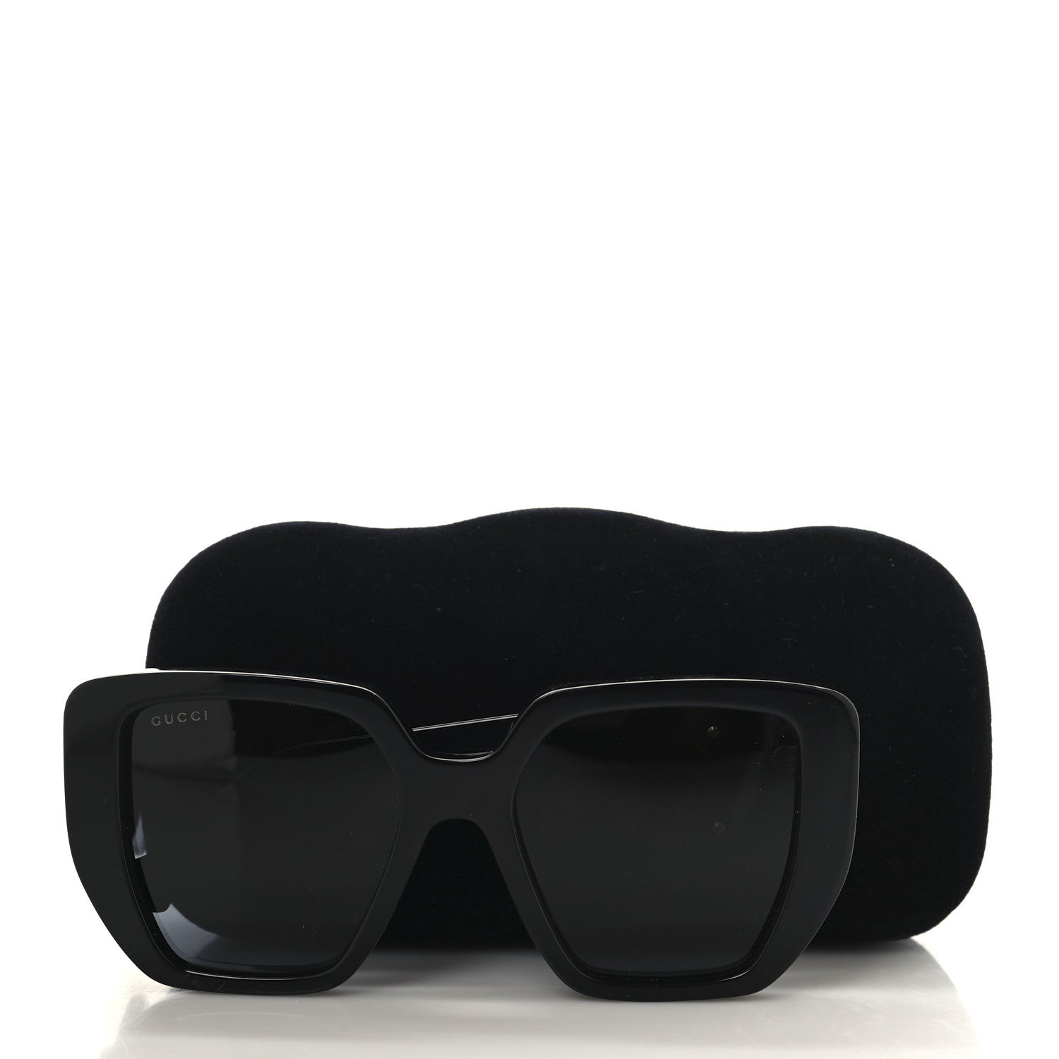 Gucci Acetate Square Frame Sunglasses GG0956S Black 7 of 7