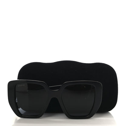 Gucci Acetate Square Frame Sunglasses GG0956S Black 7 of 7