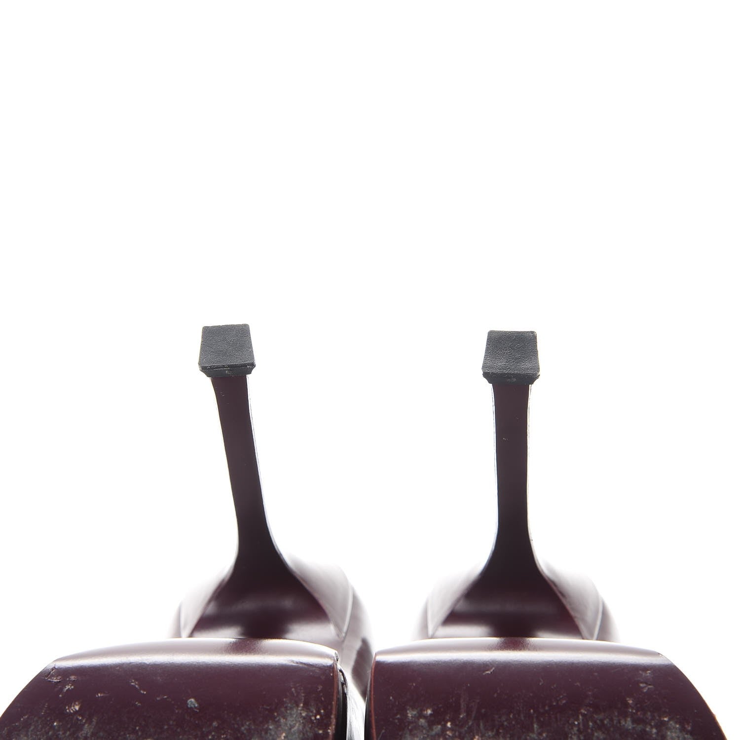 Saint Laurent Vitello Vernice Tribtoo 105 Pumps 40 Amarena 12 of 16