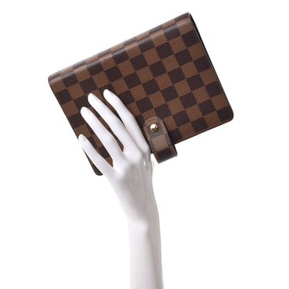Louis Vuitton Damier Ebene Medium Ring Agenda Cover 2 of 7