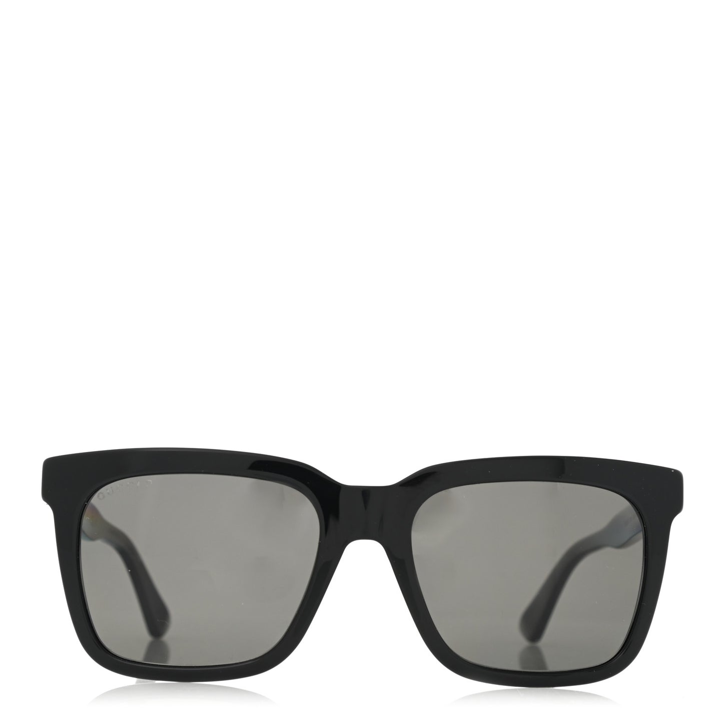 Acetate Square Frame Sunglasses GG0267S Black