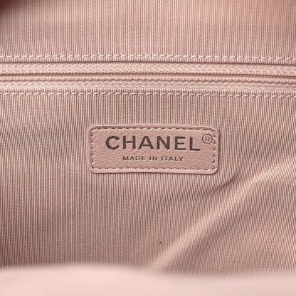 Chanel Canvas Cruise La Pausa Print Backpack Pink White Black 6 of 9