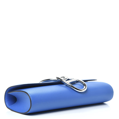 Hermes Evercolor Egee Clutch Bleu Hydra 4 of 9