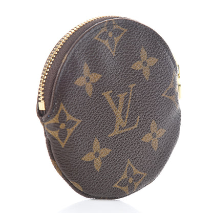 Louis Vuitton Monogram 2019 Christmas Animation Round Coin Purse Blue 3 of 6