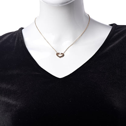 Cartier 18K Pink Gold Medium Hearts and Symbols Necklace 2 of 7