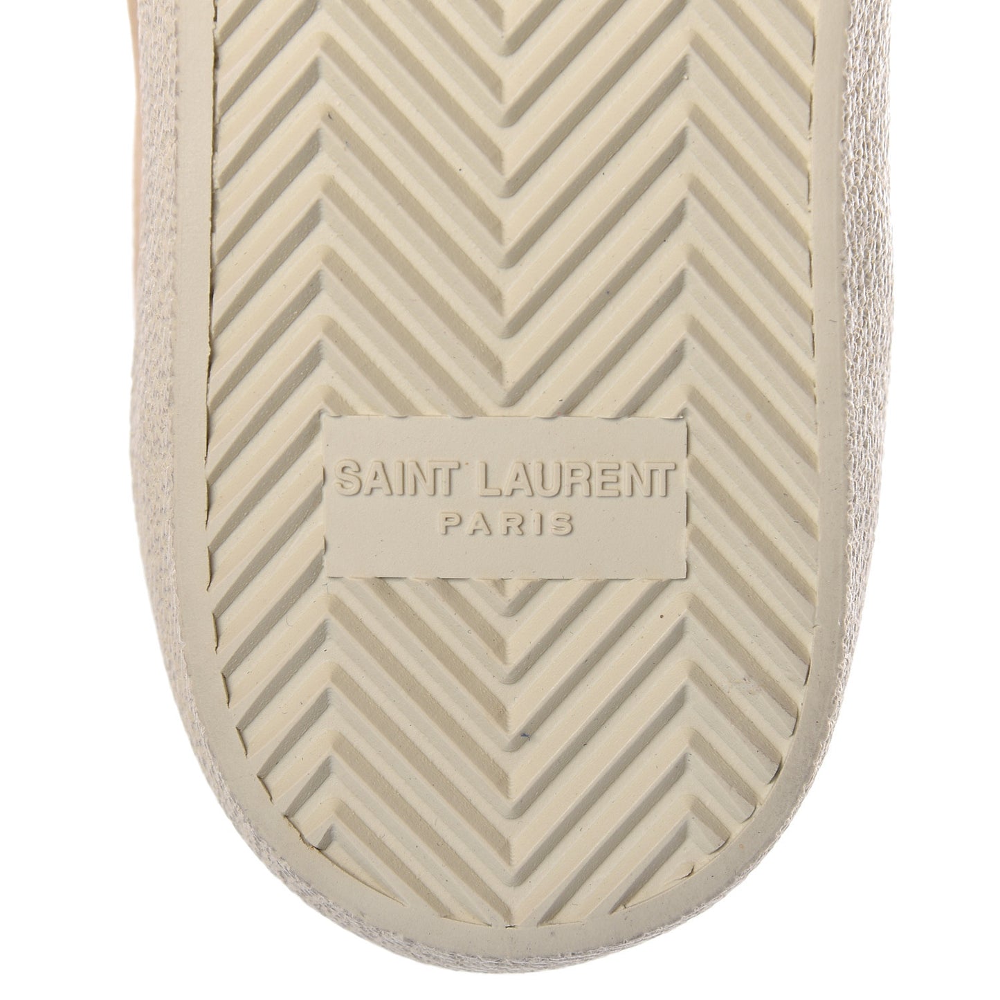 Distressed Canvas Court Classic Sneakers 38 Desert