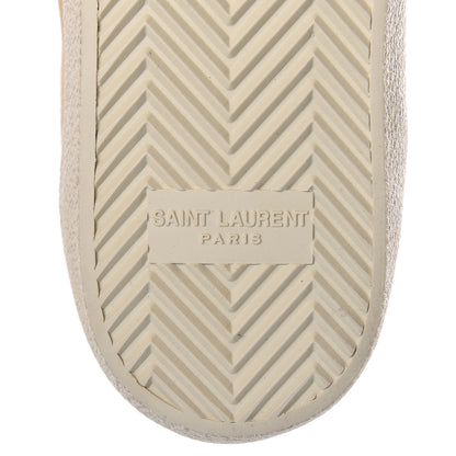 Saint Laurent Distressed Canvas Court Classic Sneakers 38 Desert 7 of 8