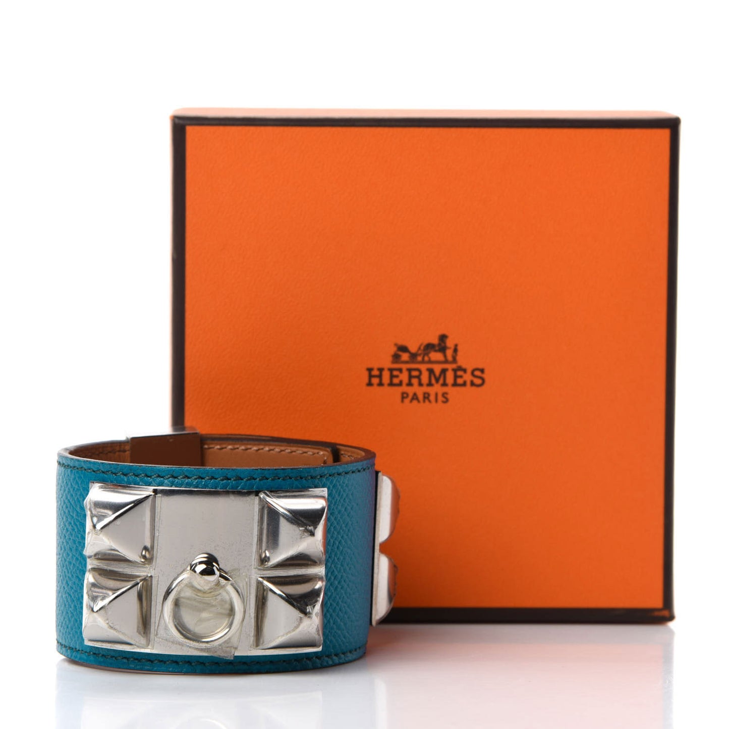 Epsom Collier de Chien CDC Bracelet XS Bleu Izmir