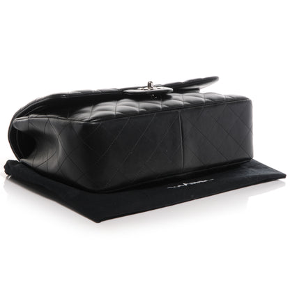 Chanel Lambskin Jumbo Double Flap Black 4 of 7