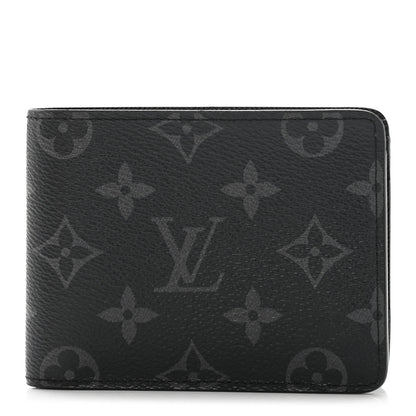 Louis Vuitton Monogram Eclipse Slender Wallet 1 of 7