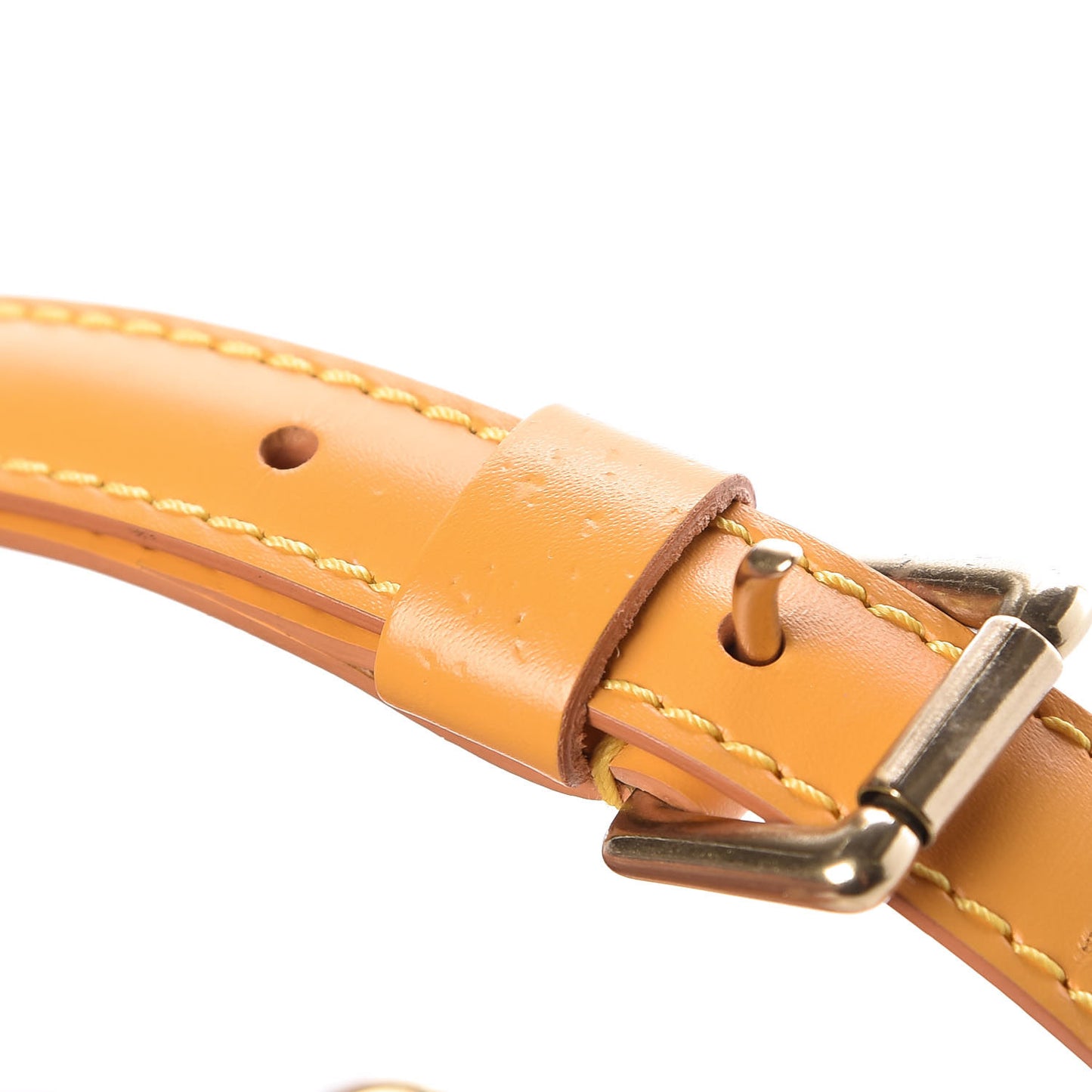 Calfskin16mm Shoulder Strap Yellow