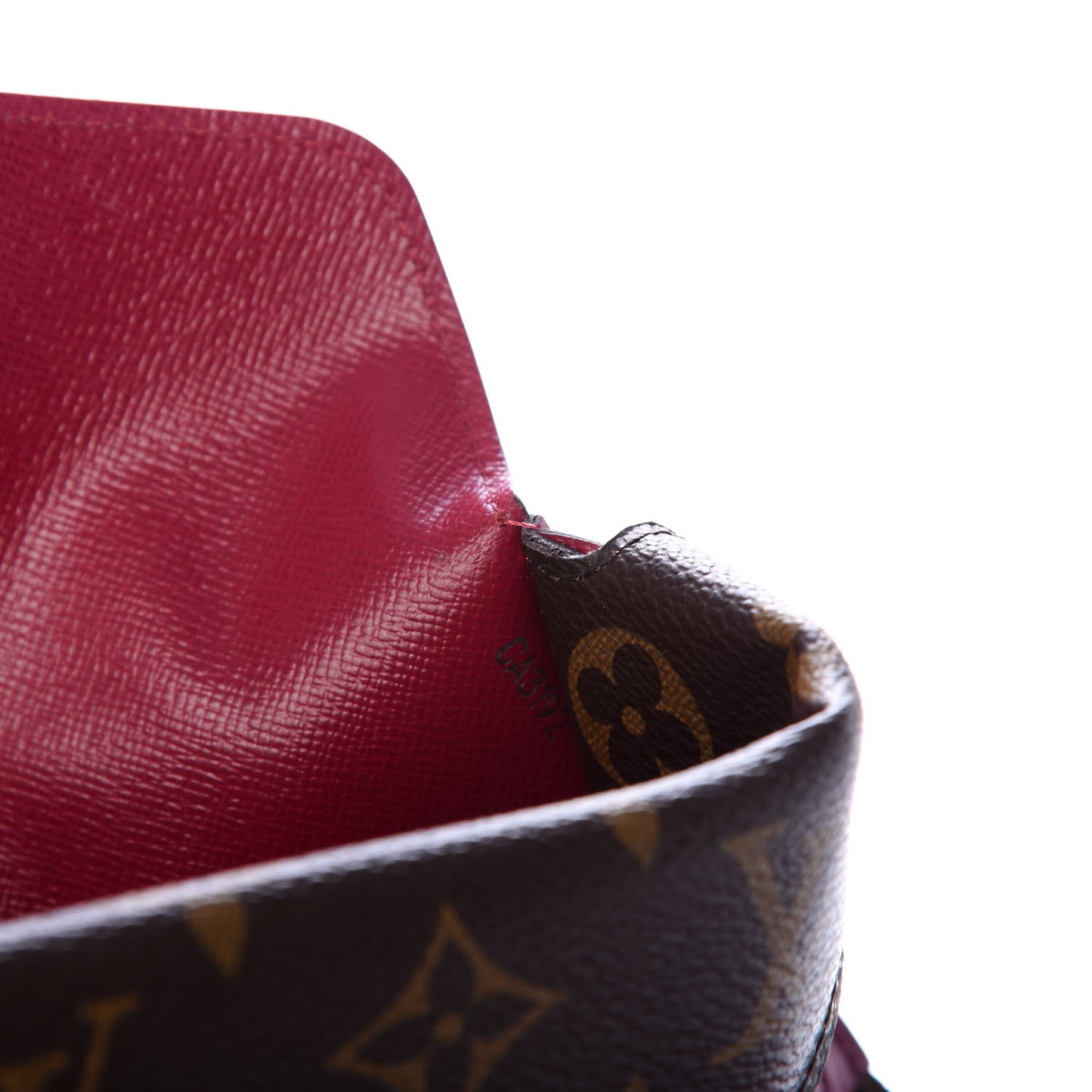Monogram Epi Marie-Lou Long Wallet Fuchsia