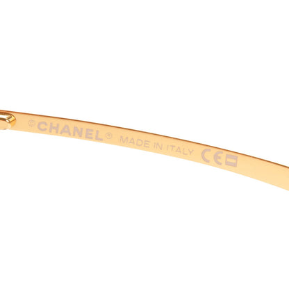 Chanel Aviator Sunglasses 6006 Gold Brown 5 of 5