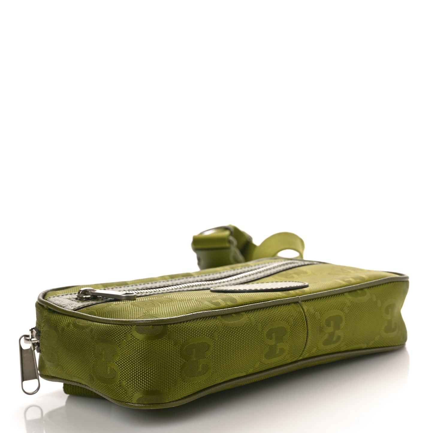 Econyl Nylon Monogram Off The Grid Belt Bag Juniper Green