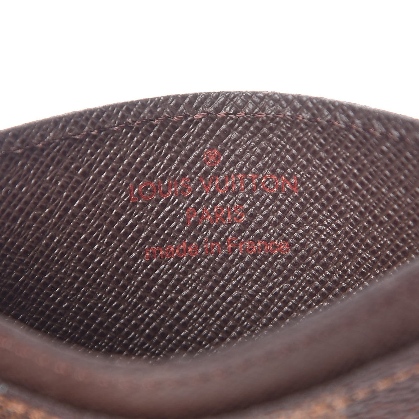 Damier Ebene Card Holder