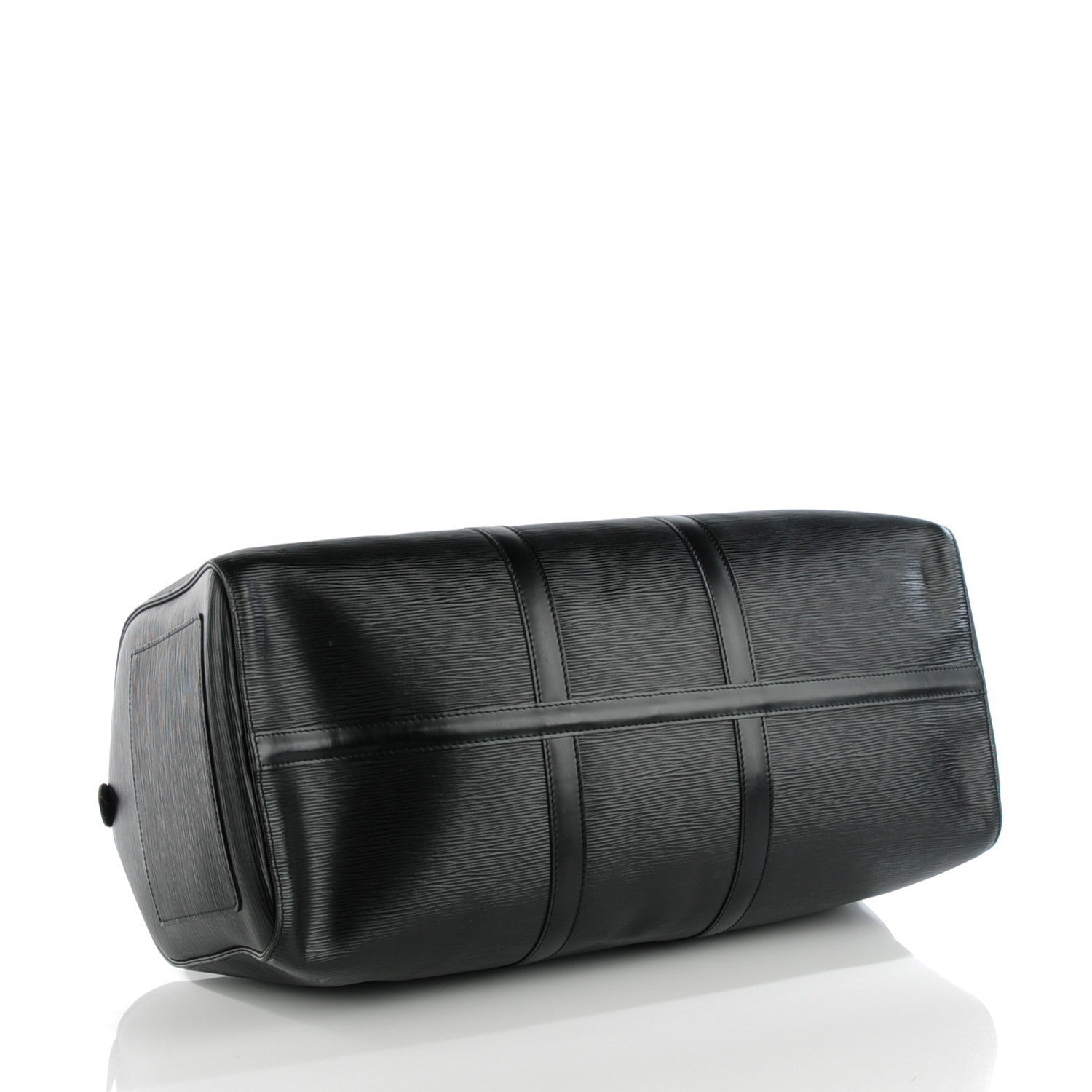 Louis Vuitton Epi Keepall 50 Black 4 of 9