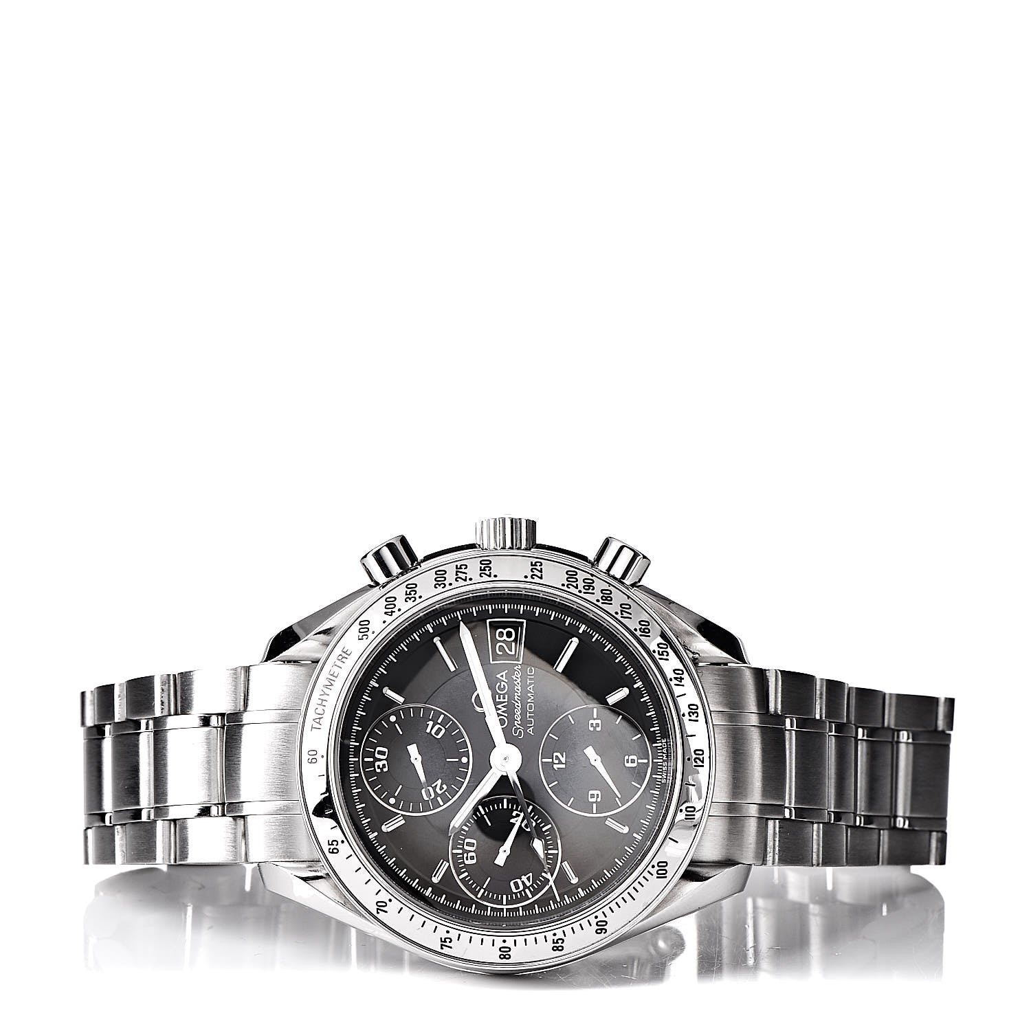 Omega Stainless Steel 38mm Speedmaster Automatic Watch Black 3523.50 3 of 7