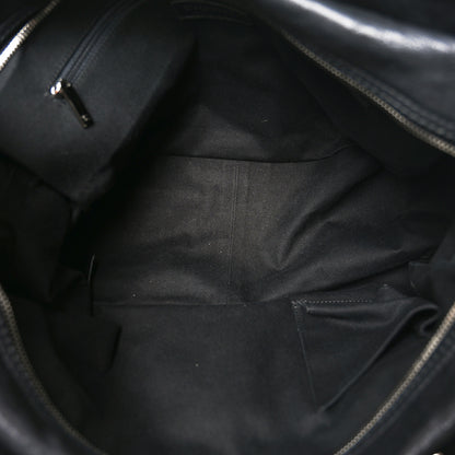 Chanel Calfskin Large Diamond Stitch Tote Black 5 of 10