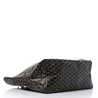 Goyard Goyardine Saint Louis GM Black Gold 5 of 11