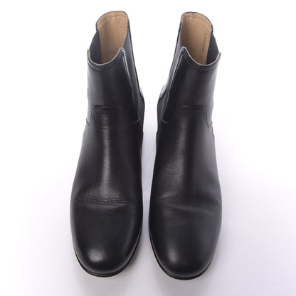 Chanel Calfskin Elastic Short Boots 39.5 Black 5 of 10