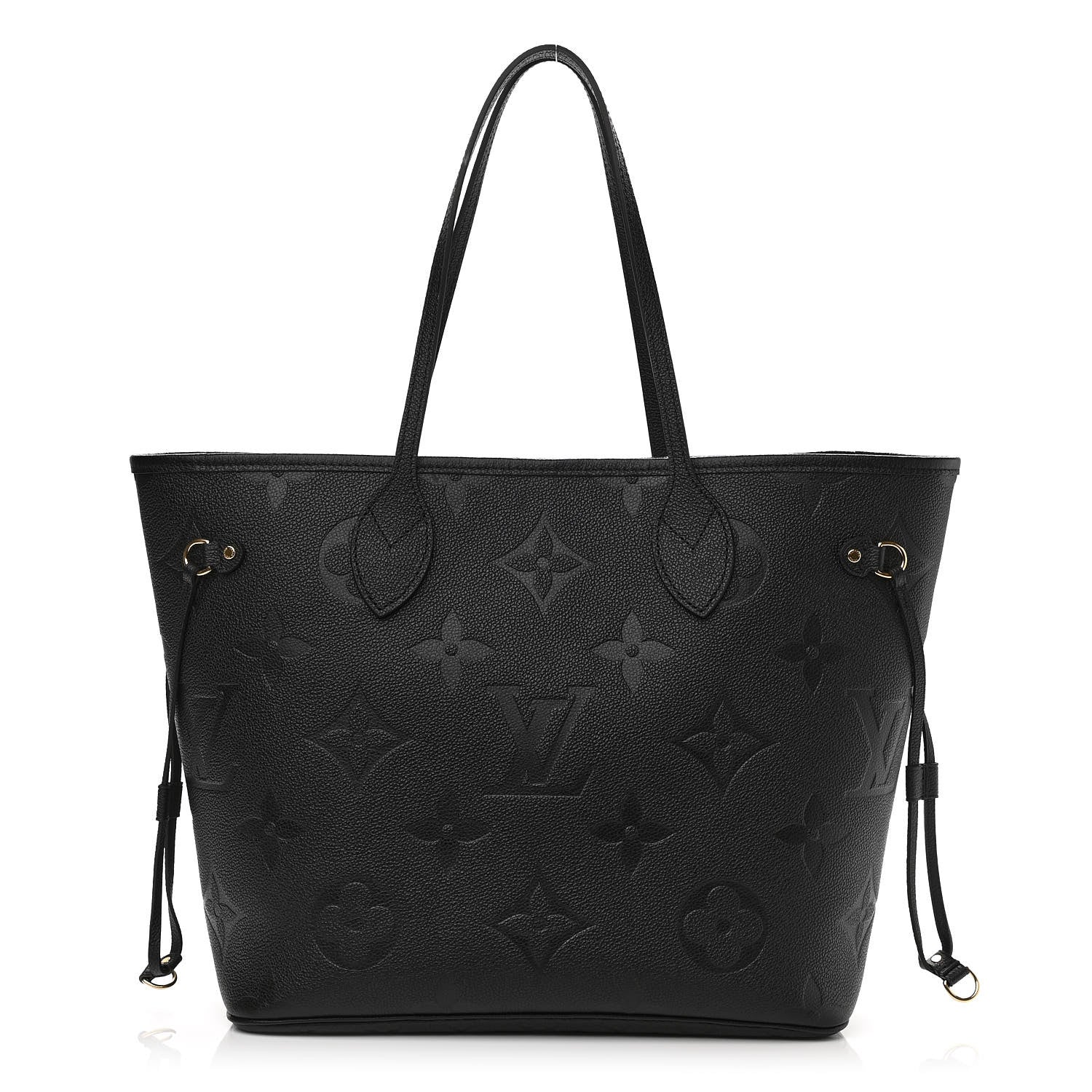 Louis Vuitton Empreinte Monogram Giant Neverfull MM Black 1 of 11