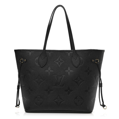 Louis Vuitton Empreinte Monogram Giant Neverfull MM Black 1 of 11