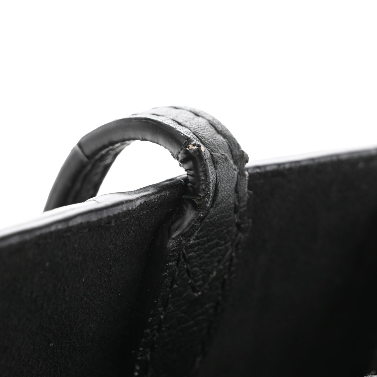 Calfskin Lockme Cabas Black